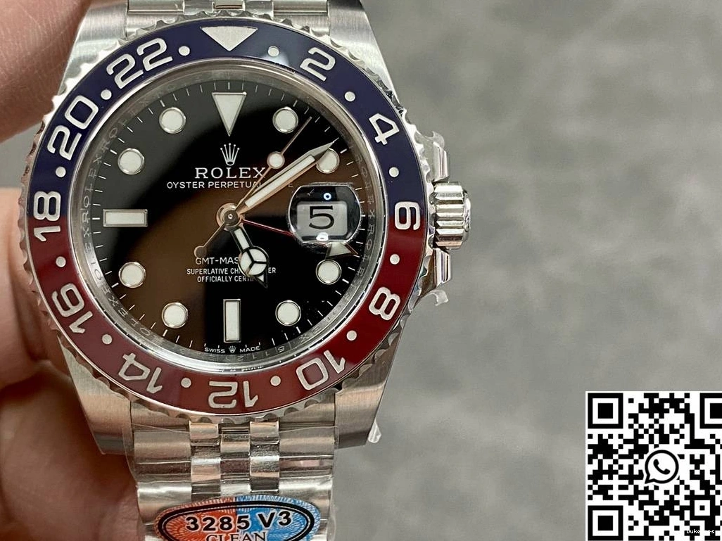 1178 Clean Breathable Dial Black Factory V GMT II M126710BLRO-0001 Master Rolex 0725